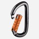 Asymmetrical aluminum carabiner